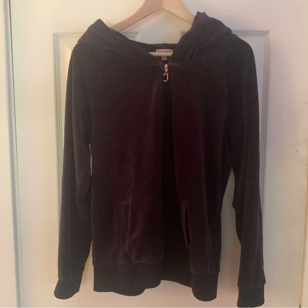 juicy couture zip-up hoodie / size xl